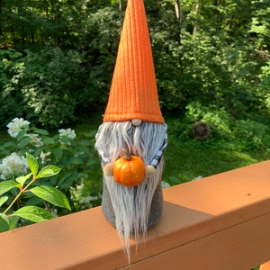Scandinavian Fall Autumn Pumpkin Gnome Boy Gnome Nisse Tomte Decor ...