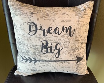 Download Dream Big Pillow Etsy