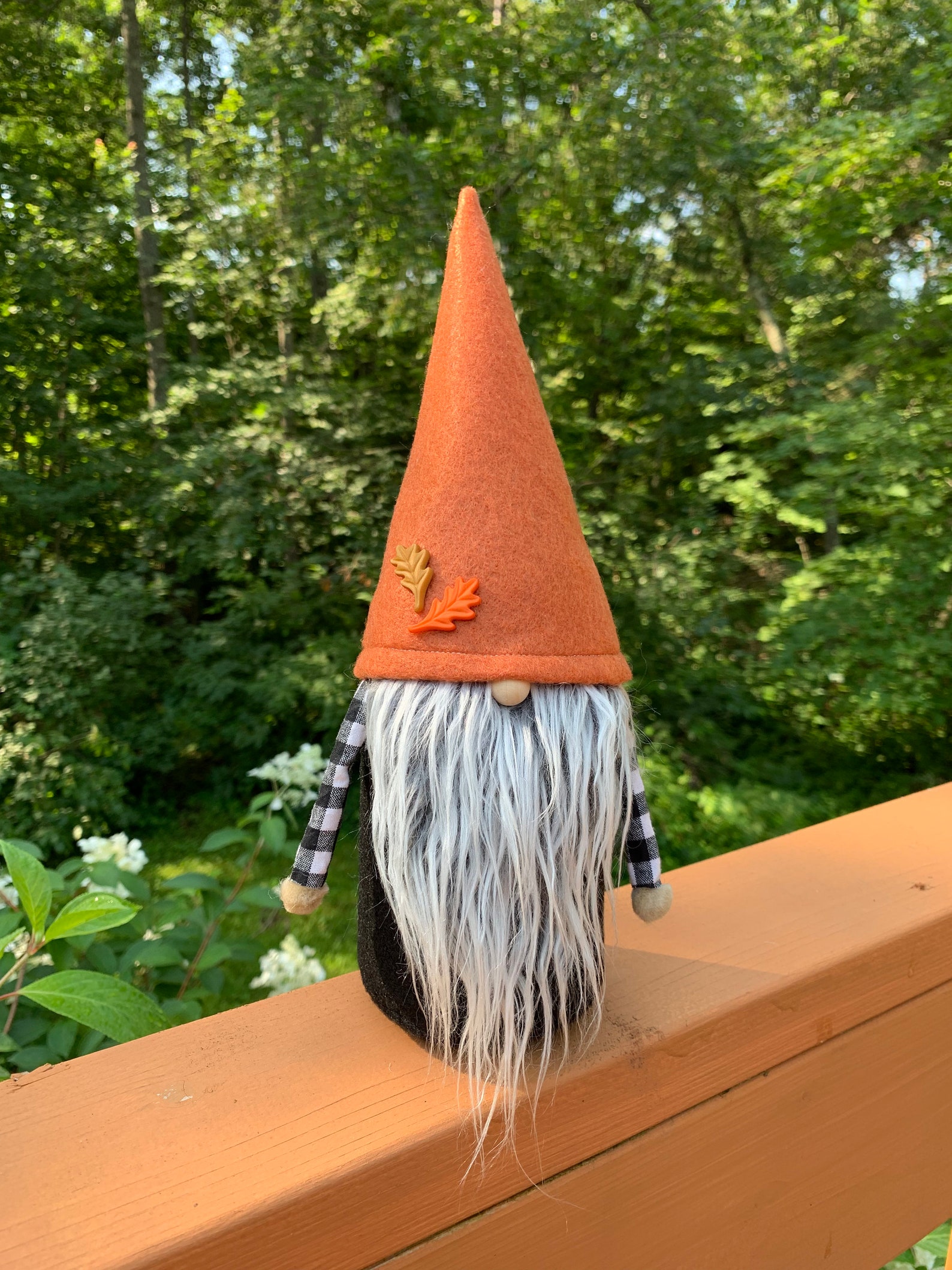 Scandinavian Autumn Leaf Gnome Fall Boy Gnome Nisse Tomte Etsy