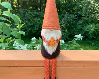 Scandinavian Fall Autumn Gnome Boy with legs Gnome Nisse Tomte Decor Scandinavian Gnomes Nisse Tomte Holiday