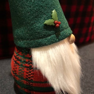 Scandinavian Christmas Gnome Boy Gnome Nisse Tomte Decor Scandinavian Gnomes Nisse Tomte Holiday image 1
