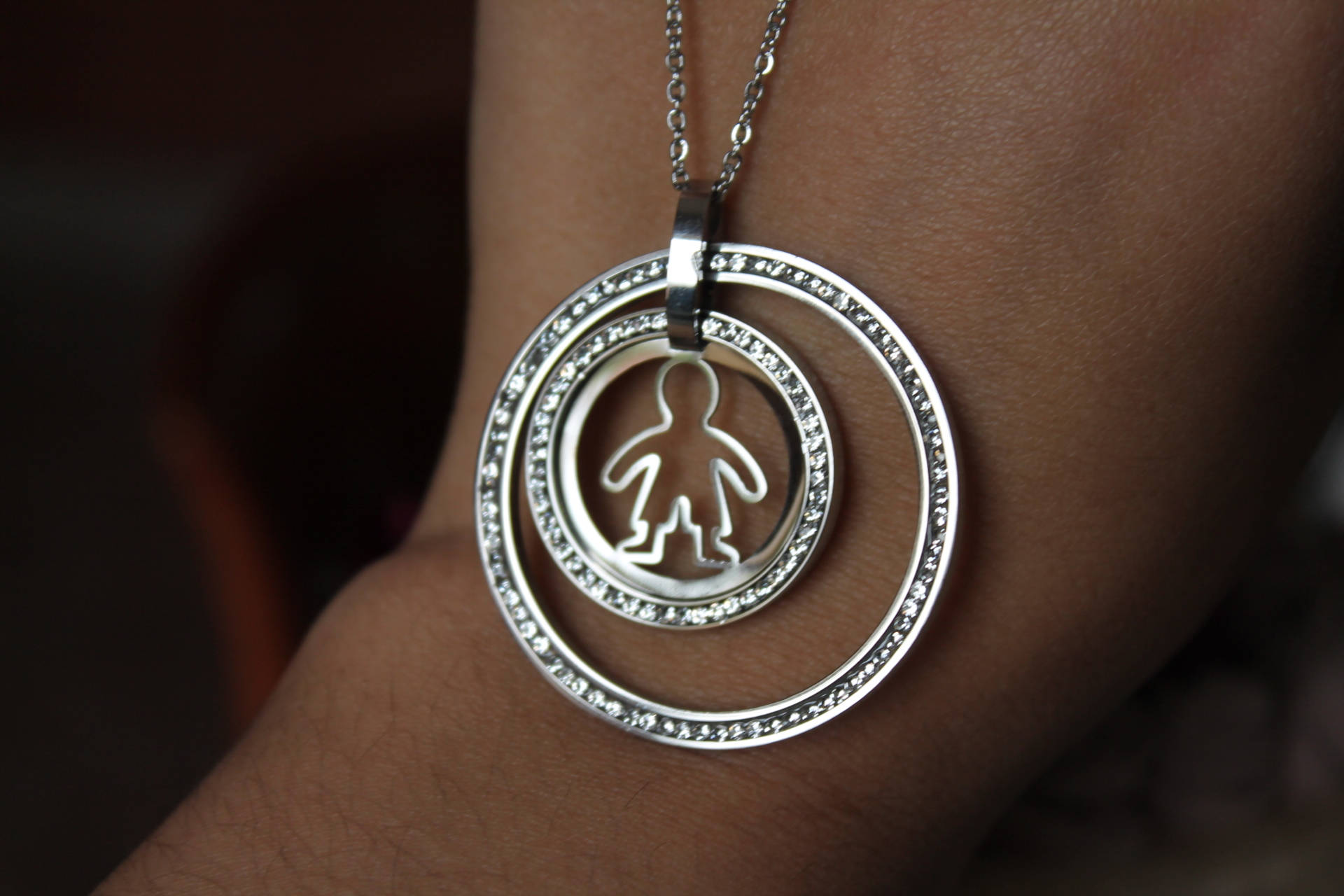 Stainless Steel Boy Necklace Boy Pendant Mother's Day Etsy