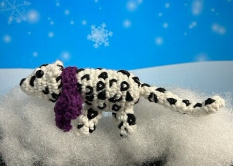 Snow Leopard Crochet Pattern Crochet Pattern Amigurumi Snow Leopard