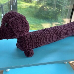 Extra Long Dachshund Crochet Patter