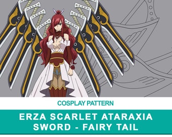 Erza Scarlet Cosplay Etsy