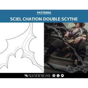 Sciel Chation - Cosplay PDF Vector Pattern | Clair Obscur Expedition 33 Game