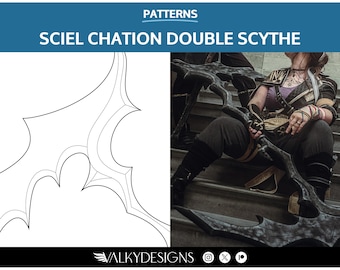Sciel Chation - Cosplay PDF Vector Pattern | Clair Obscur Expedition 33 Game