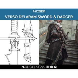 Verso Delaram - Cosplay PDF Vector Pattern | Clair Obscur Expedition 33 Game