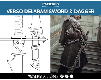 Verso Delaram - Cosplay PDF Vector Pattern | Clair Obscur Expedition 33 Game