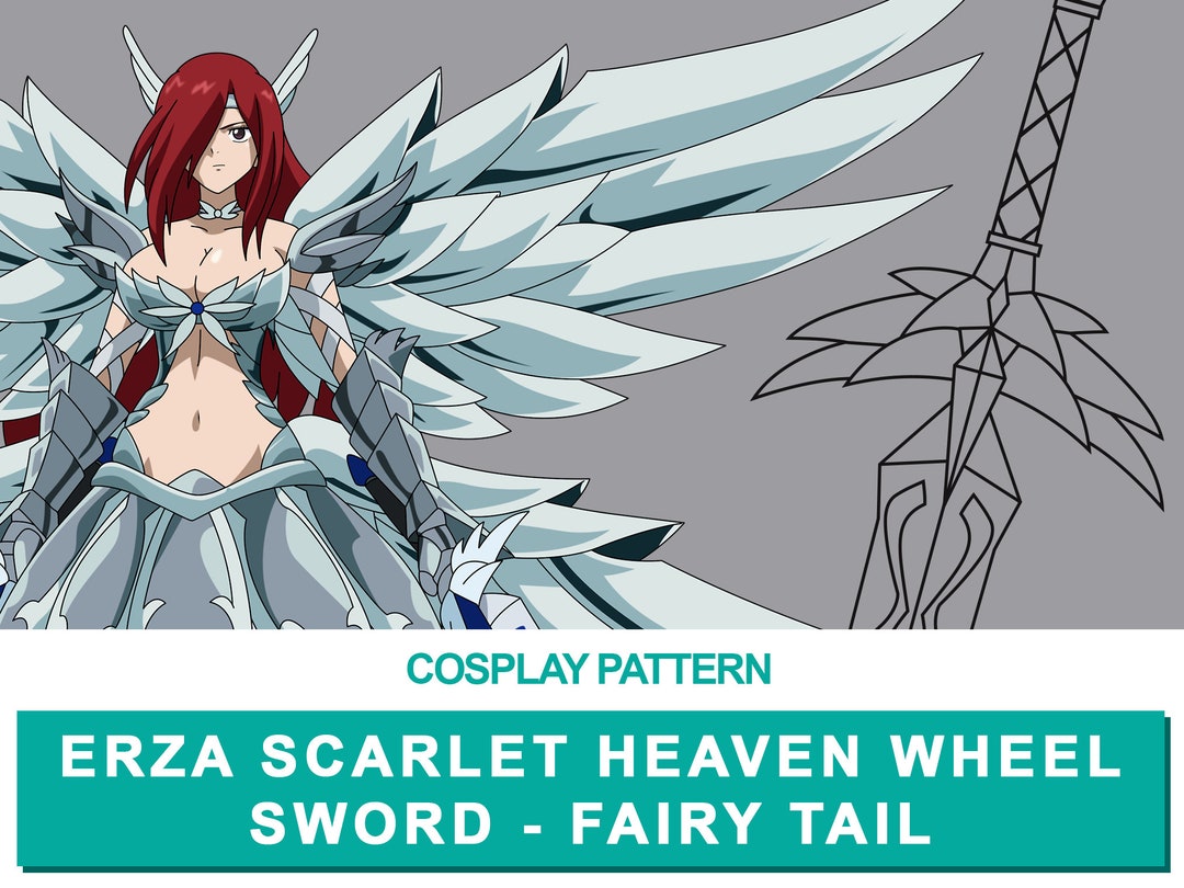 エルザ・スカーレット：天輪の剣 - コスプレ PDF ベクター パターン