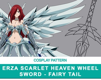 エルザ・スカーレット：天輪の剣 - コスプレ PDF ベクター パターン