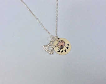 Confirmation gifts for girls, Personalised Necklace gift, Godchild, Daughter Sponsor, Confirmation jewellery, religious gift