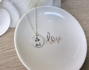 Mothers Day Personalised Love Gift - Irish Made Jewelry - Love Yourself - Love quotes - Gaeilge Necklace Personalized Ireland