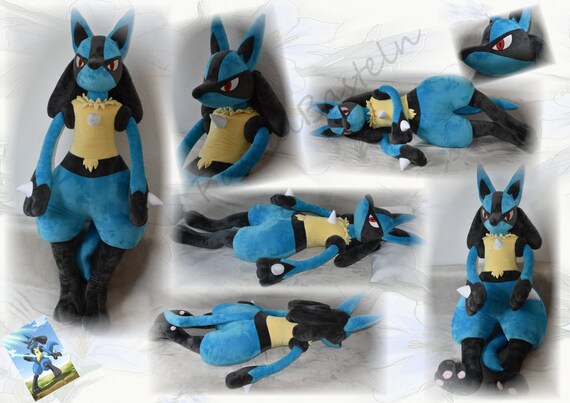 lucario plush toy