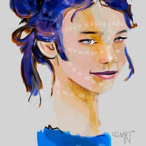 In Blue