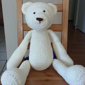 Crochet Large Teddy Bear - Amigurumi