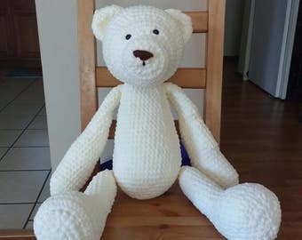 Crochet Large Teddy Bear - Amigurumi