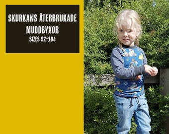 Skurkans återbrukade muddbyxor Gratis symönster