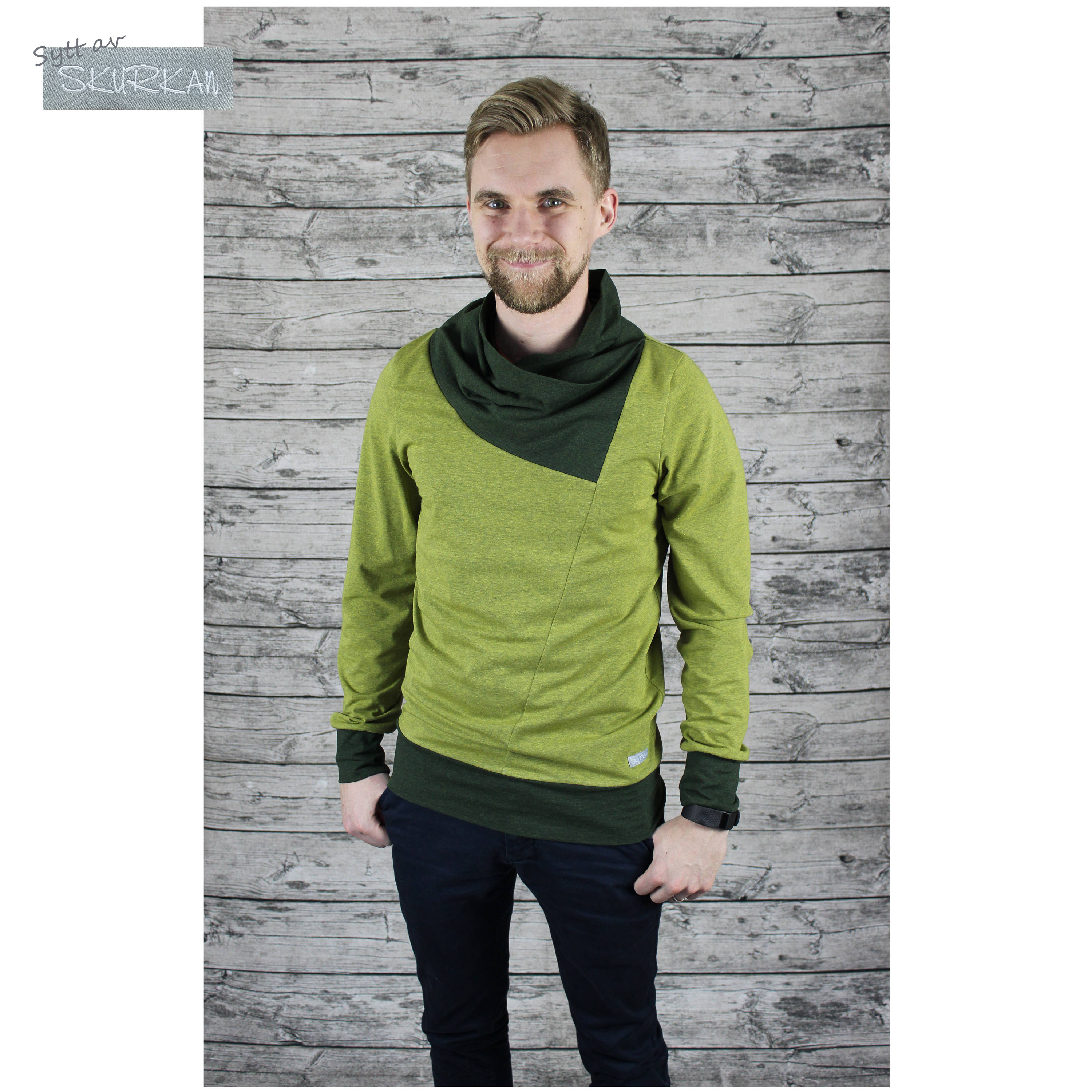 Biker jacket/sweatshirt Men PDF sewing pattern, instant download, tutorial