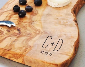 Custom name small chopping board, cheese board