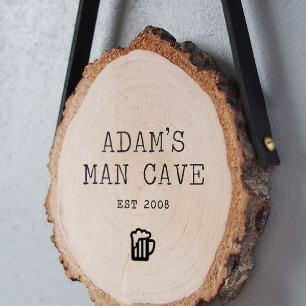 Personalised man cave sign, or home office sign