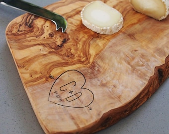 Personalised wedding, anniversary or engagement gift, personalised cheese board. Perfect for cheese lovers