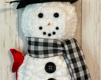 Snowman Door Hanger