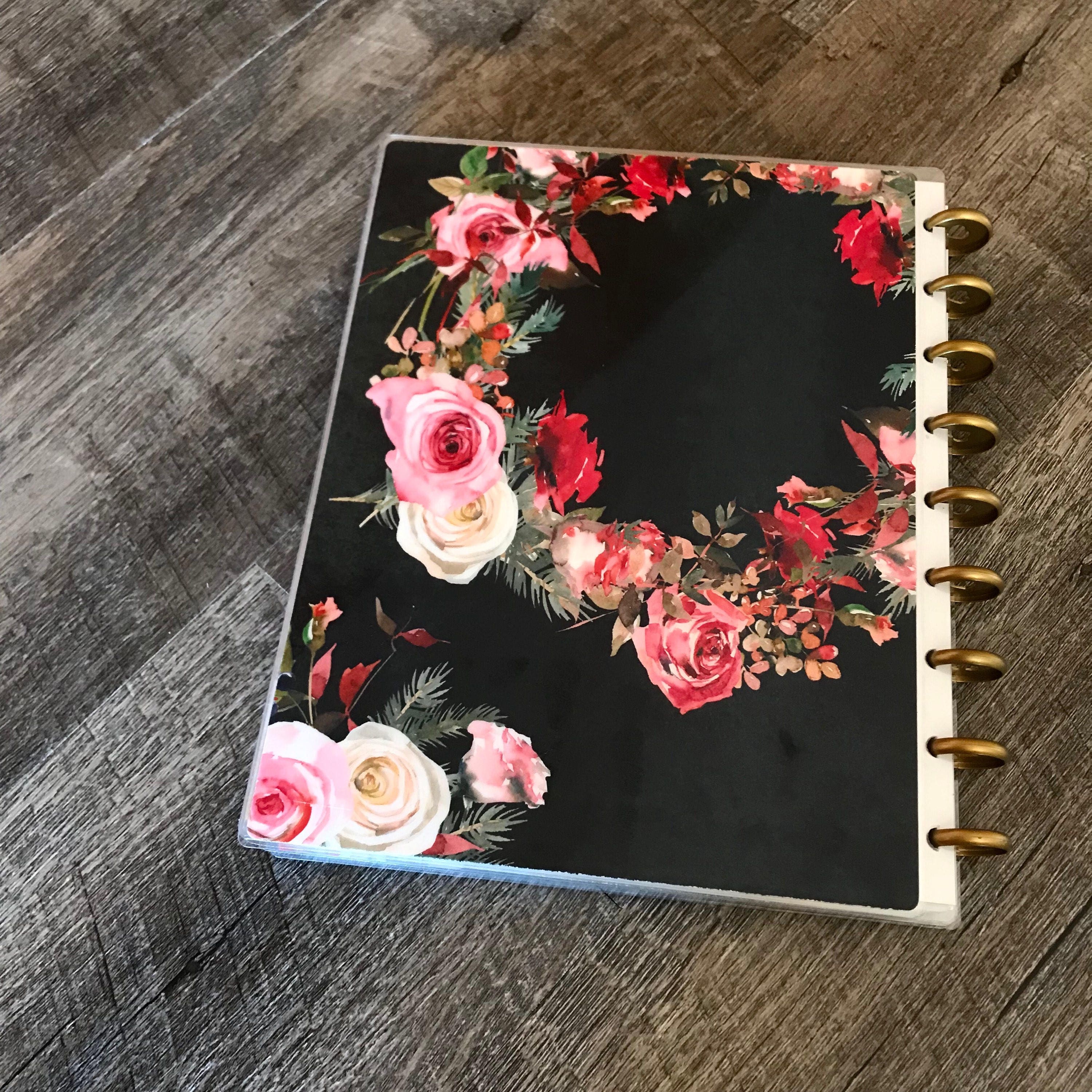 Floral Planner COVER Green Planner Happy Planner Christian Etsy