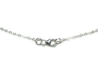 Sterling Silver 23x13mm Rose on a Stem with Leaves Flower Charm