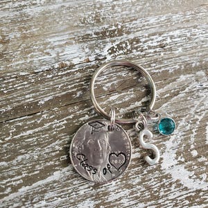 Personalized Class of 2026 Gift; Graduation Gift Nickel Keychain; Grad Present; High School College Graduate Memento Keepsake Bild 7