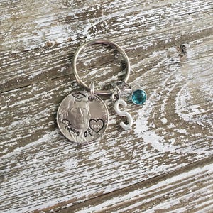 Personalized Class of 2026 Gift; Graduation Gift Nickel Keychain; Grad Present; High School College Graduate Memento Keepsake Bild 10