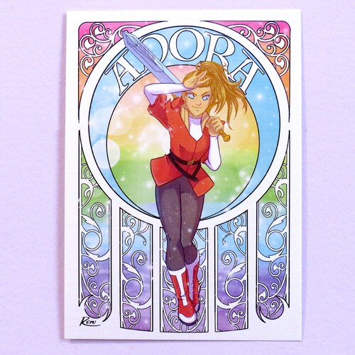Adora & Swiftwind Shera Art Print Etsy