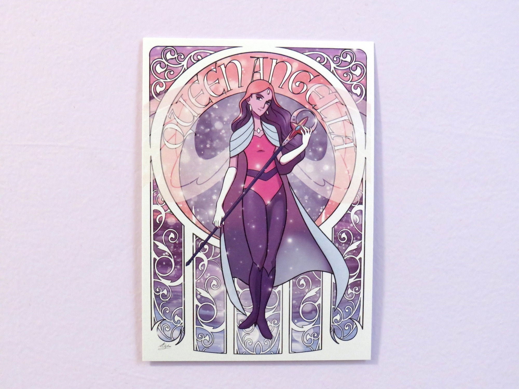 QUEEN ANGELLA She-ra Premium Shimmer Art Print - Etsy