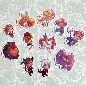 Holographic She-ra Stickers