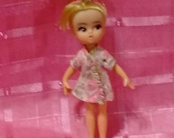 1965 Dolly Darlings Hat Box Series Karenhas a Slumber Party Near Mint in Case