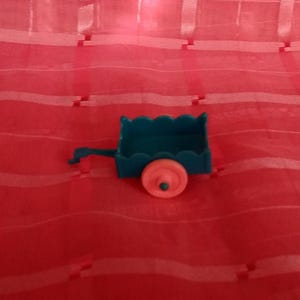 vintage Kiddle skiddle  doll wagon