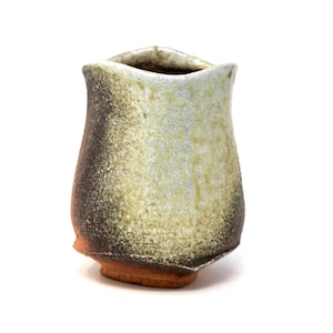 Wood fired pottery tea cup