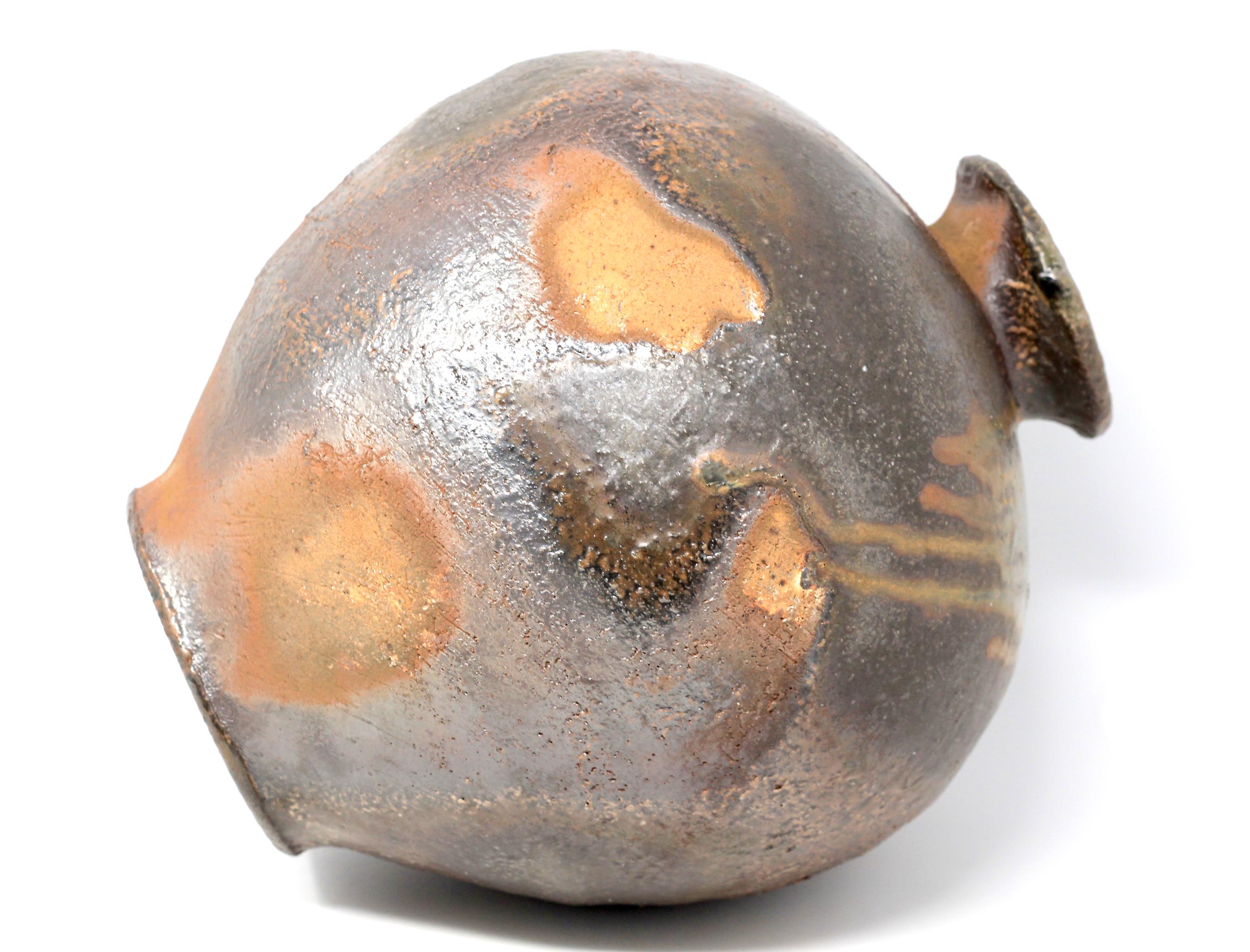 薪焼き陶器コイル型花瓶 - Etsy 日本