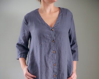 Linen nadya caftan mothers day gift from daughter , kaftan for women  mother&#39;s day gift