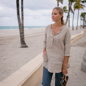 Linen July Tunic image 1