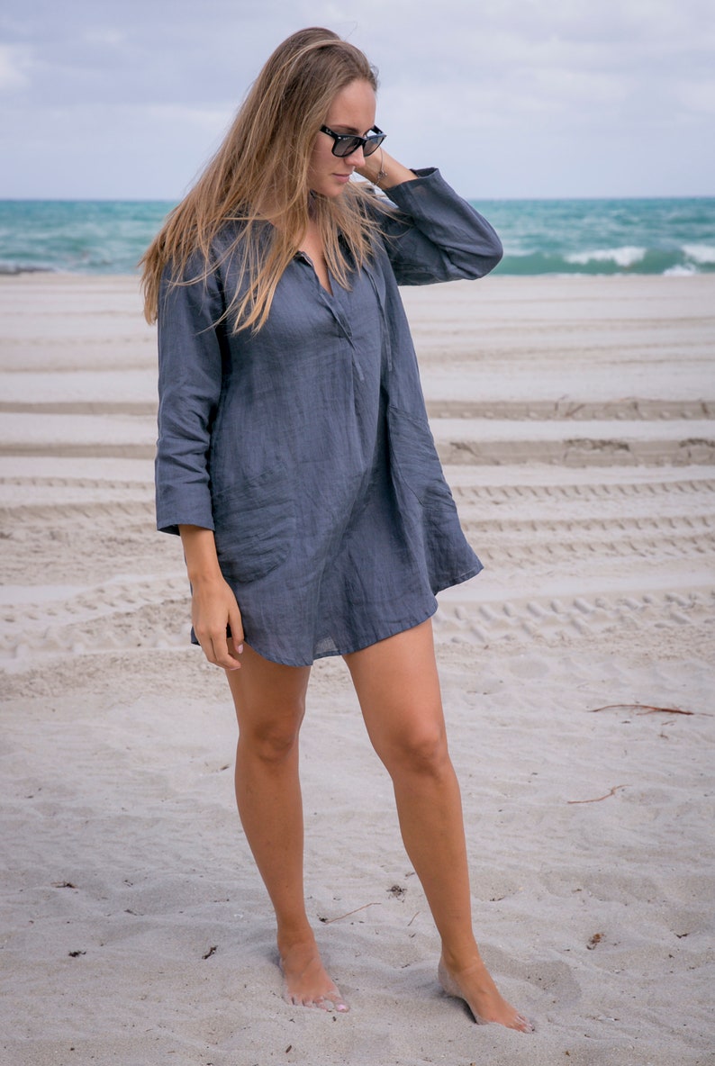 Linen July Tunic image 10