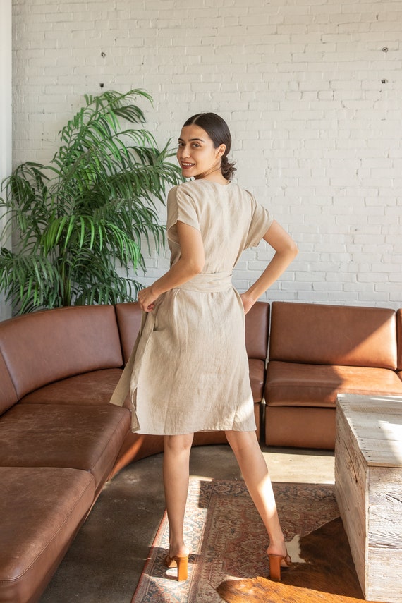 In Italy Clothing Sale Puro Lino Clothing Wholesale Linen Wrap