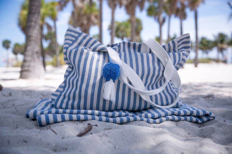 Beach Bag Tote Bag Picnic Blanket Beach Blanket Oversize Etsy