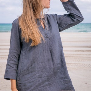 Linen July Tunic image 8