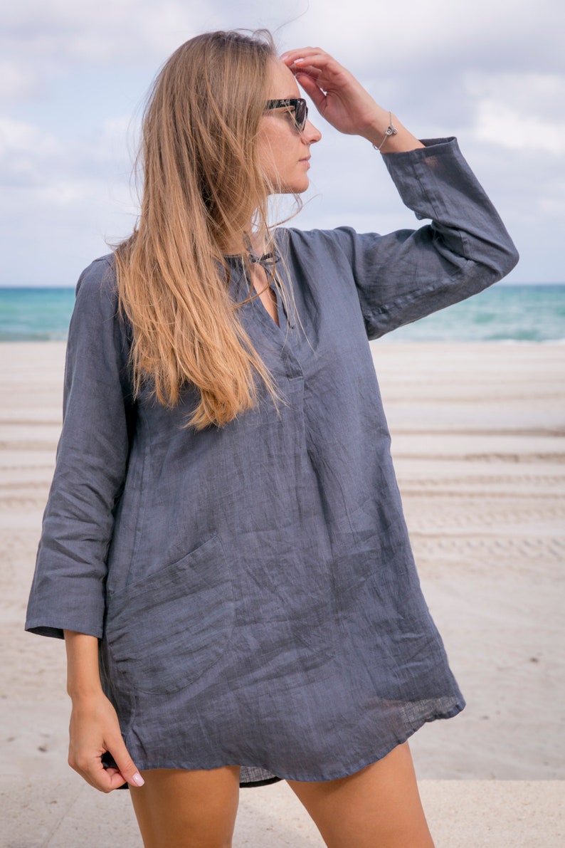 Linen July Tunic image 8