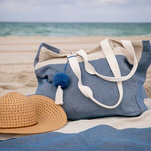 Beach Bag Tote Bag Picnic Blanket Beach Blanket Oversize - Etsy