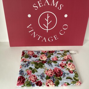 Handmade cotton Microwave Potato Bag Floral Print