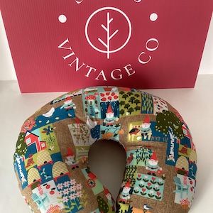 Handmade Cotton Neck Travel Pillow
