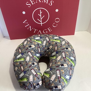 Handmade Cotton Neck Travel Pillow Airplane Pillow Car Pillow Train Pillow