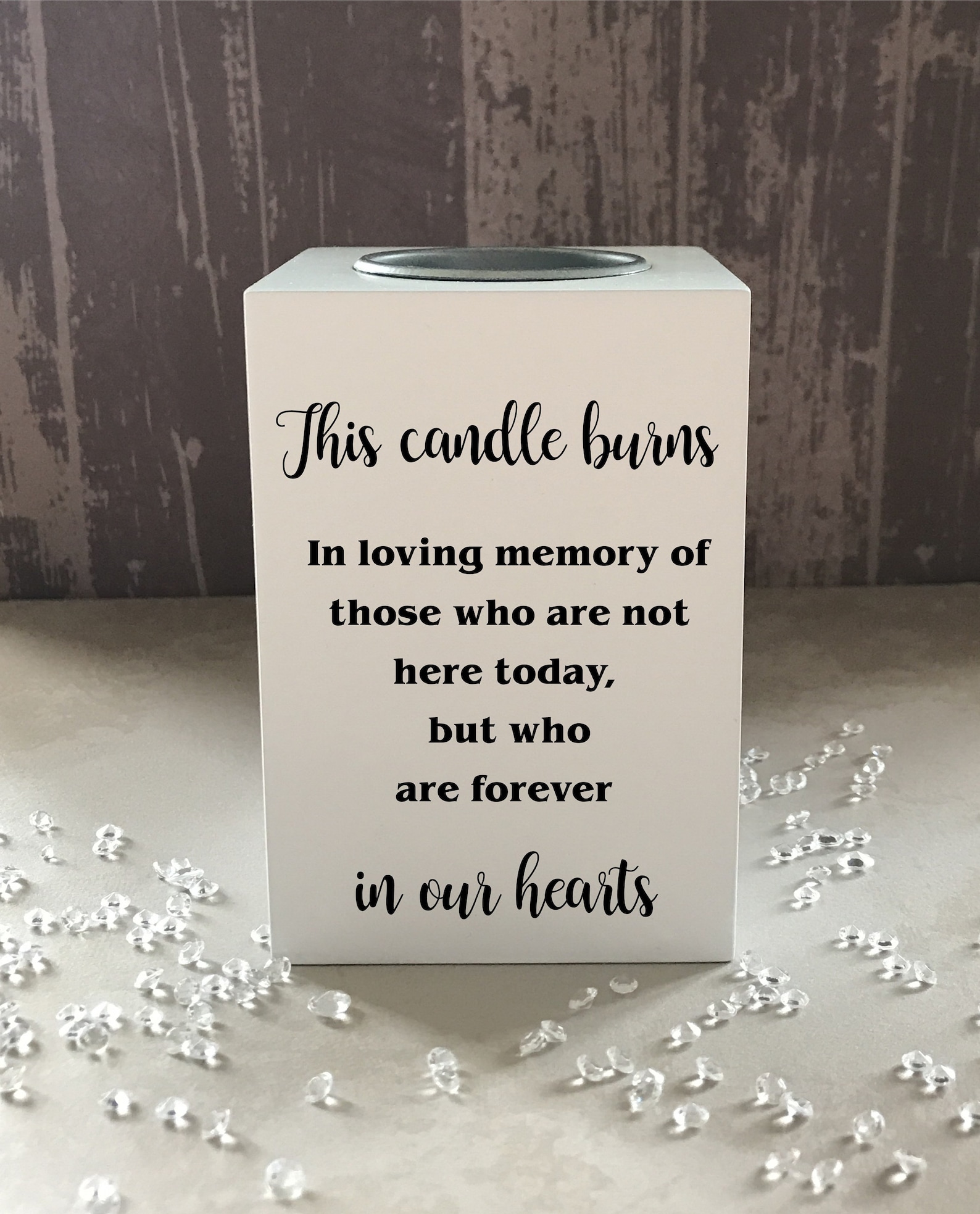 Candle in Memory Memorial Candle Remembrance Candle Loving Etsy UK